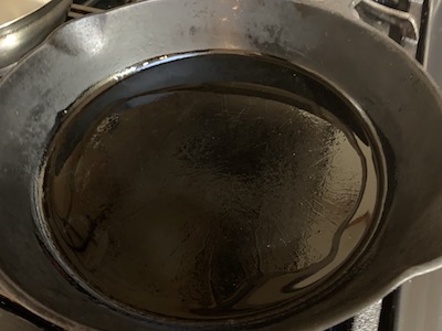When to Put Oil in Pan