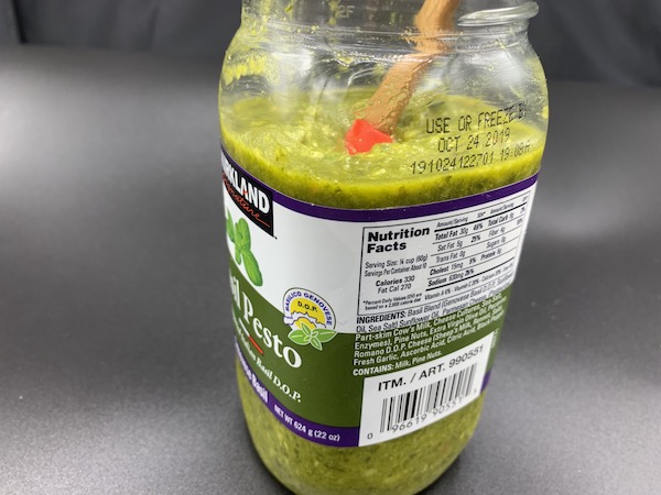 Expired Pesto Sauce