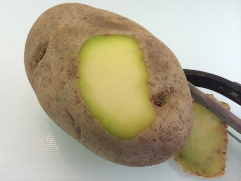 green potato