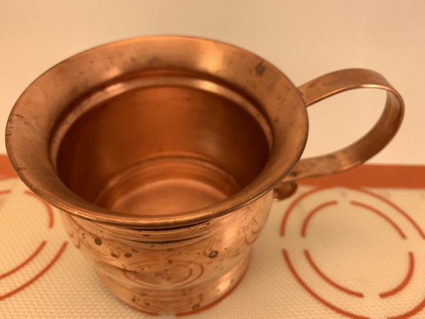 clean copper mugs
