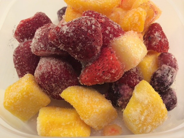Frozen Fruit Smoothies @EatByDate